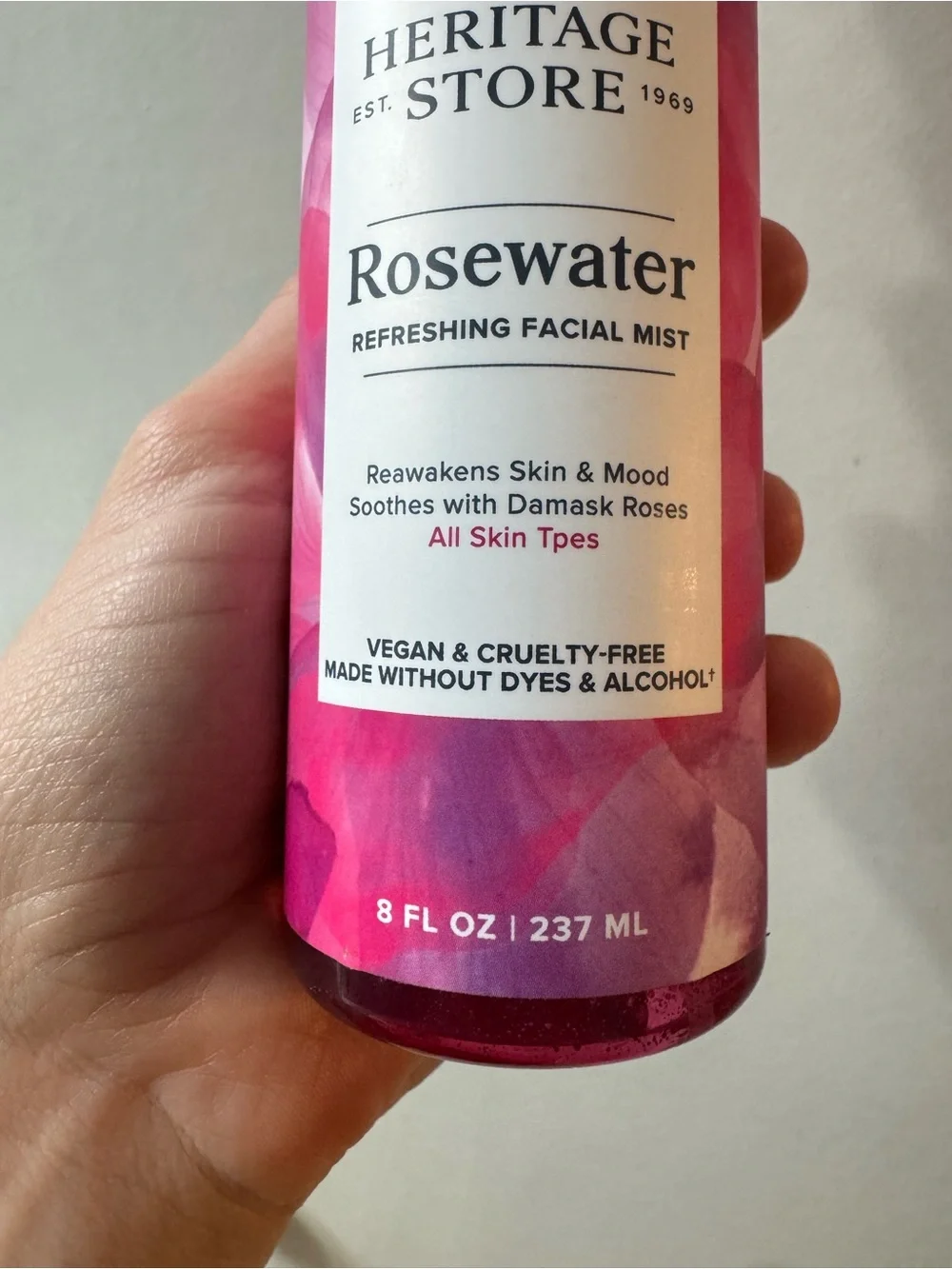 Heritage ingredients rose